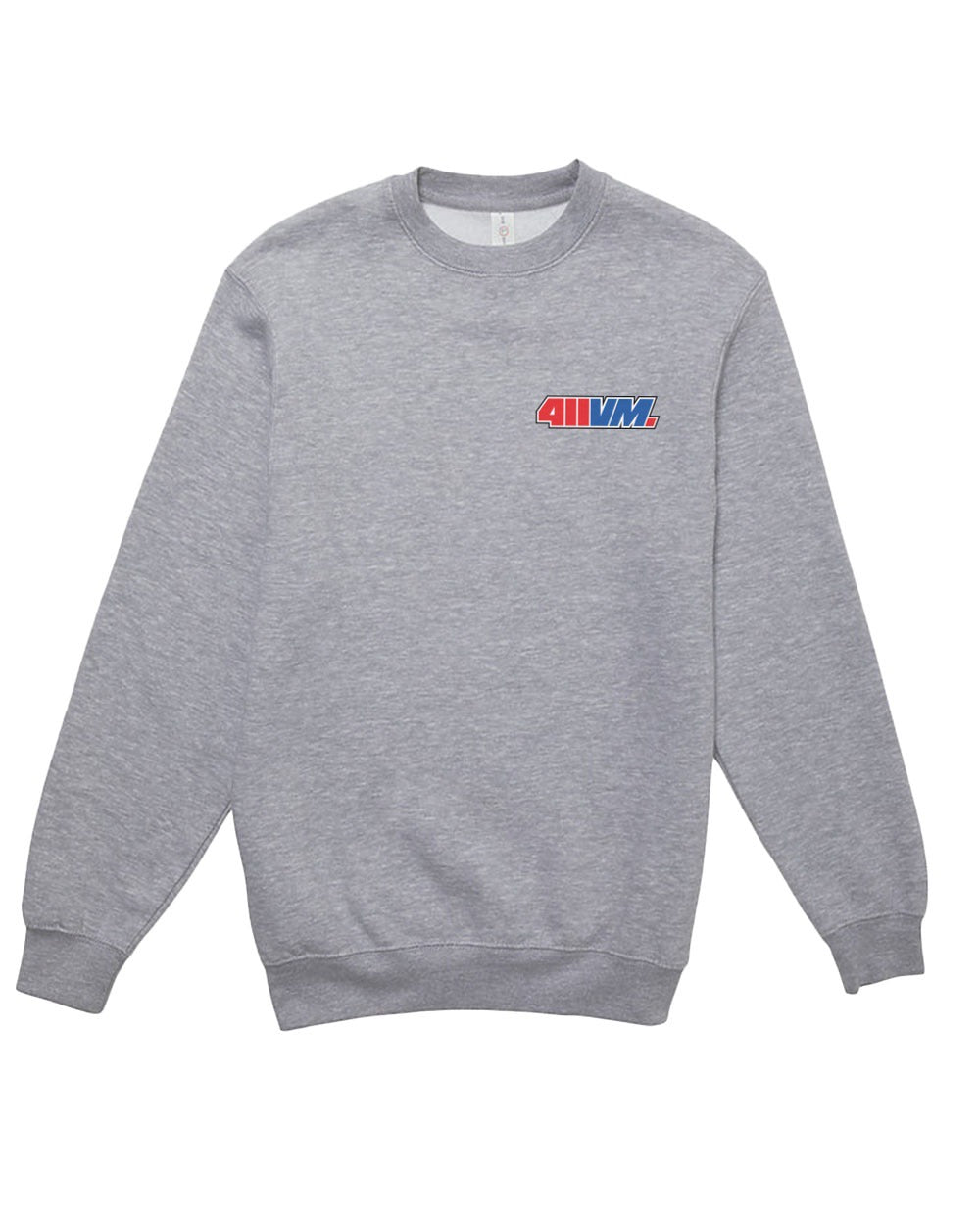 Unisex | 411VM Pocket Logo (Red/Blue) | Crewneck Sweater