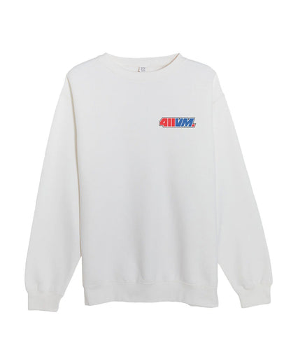 Unisex | 411VM Pocket Logo  (Red/Blue) | Crewneck Sweater