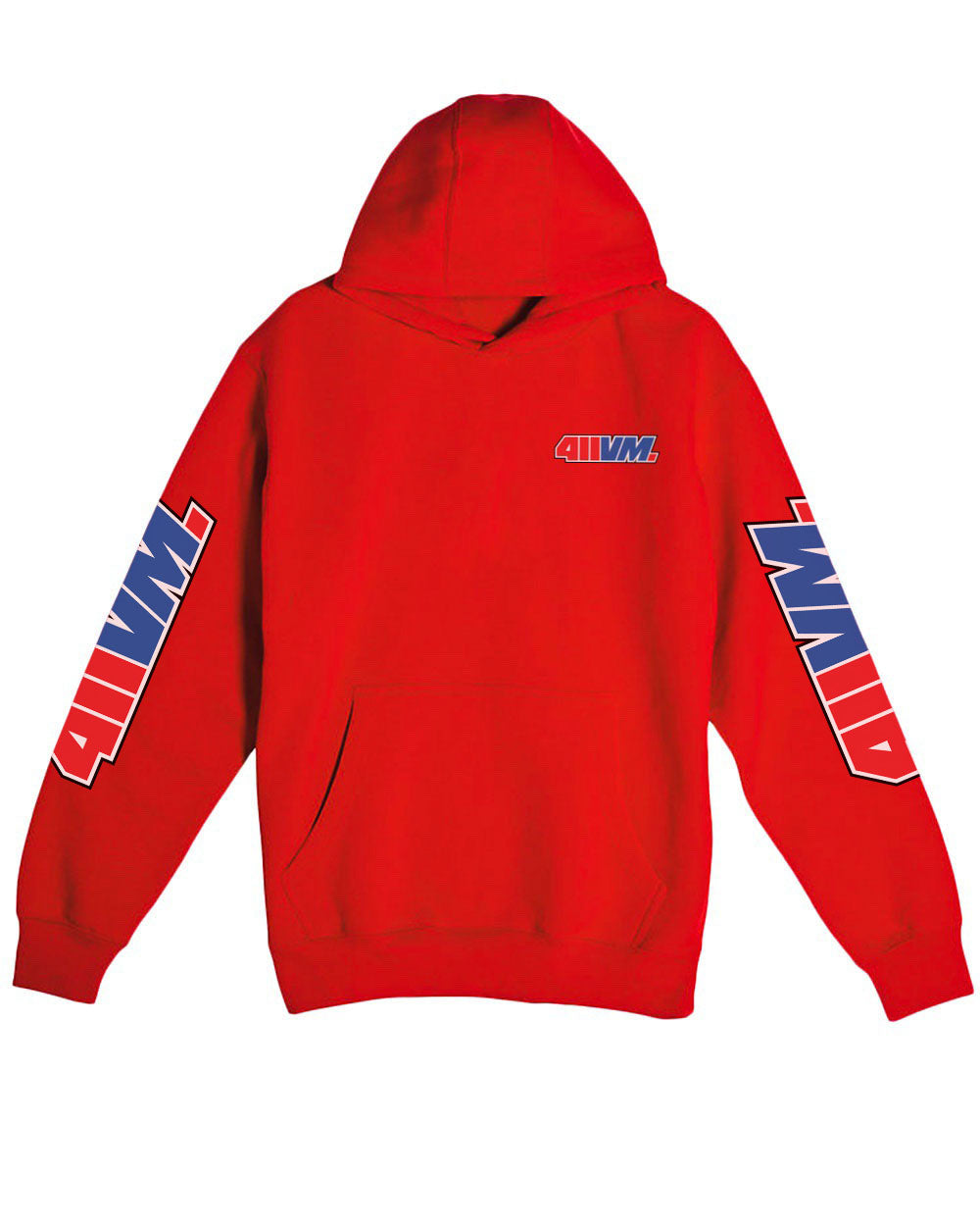 Unisex | 411VM Pocket Logo (Red/Blue) | Hoodie