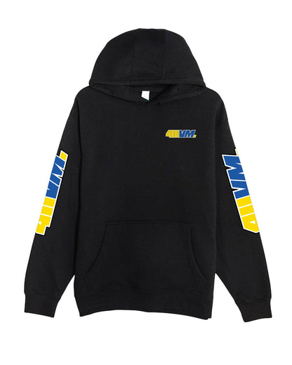 Unisex | 411VM Pocket Logo (Yellow/Blue) | Hoodie