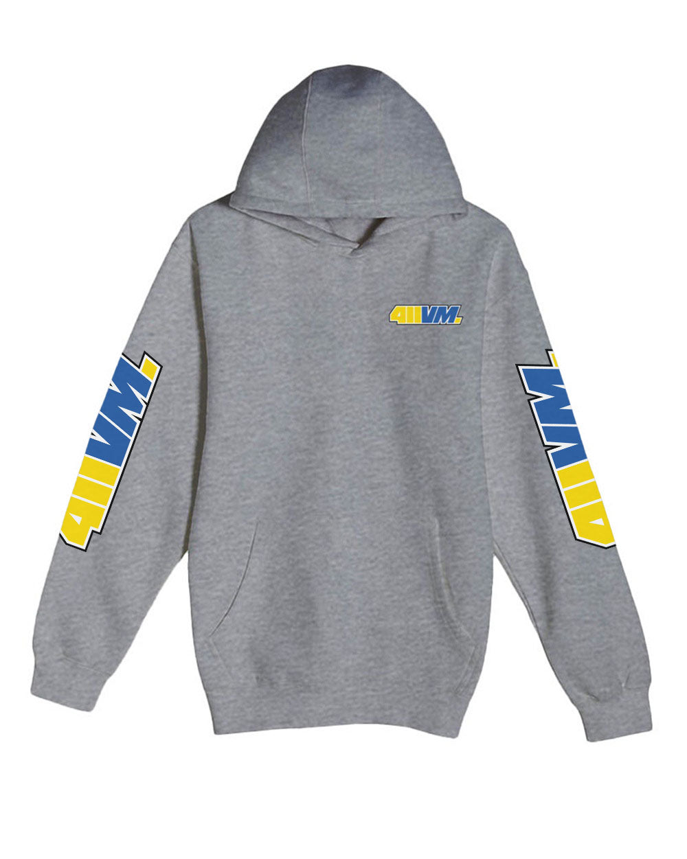 Unisex | 411VM Pocket Logo (Yellow/Blue) | Hoodie