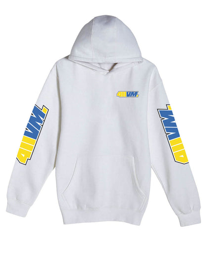 Unisex | 411VM Pocket Logo (Yellow/Blue) | Hoodie